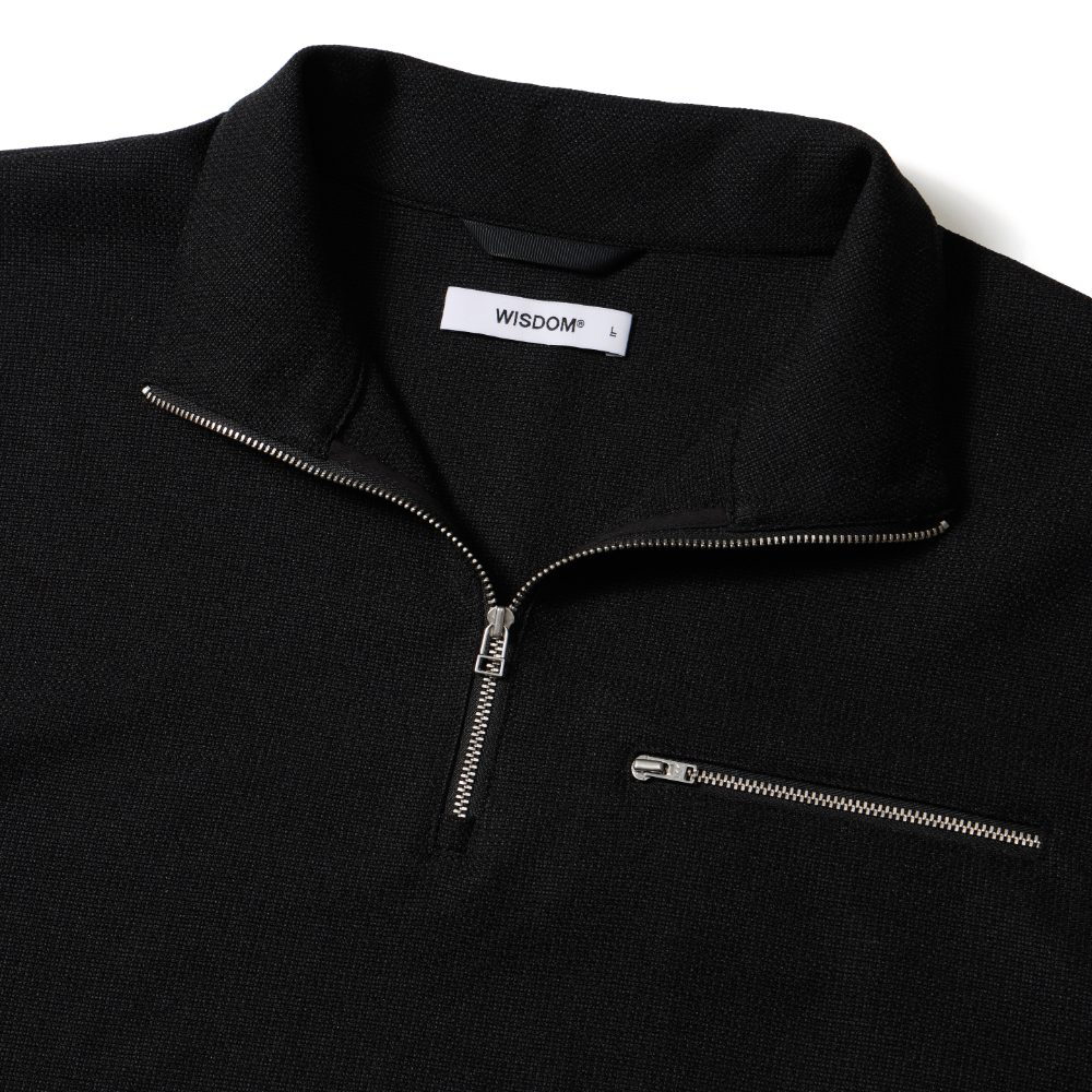 長袖半門襟上衣 HALF ZIP LS SHIRT