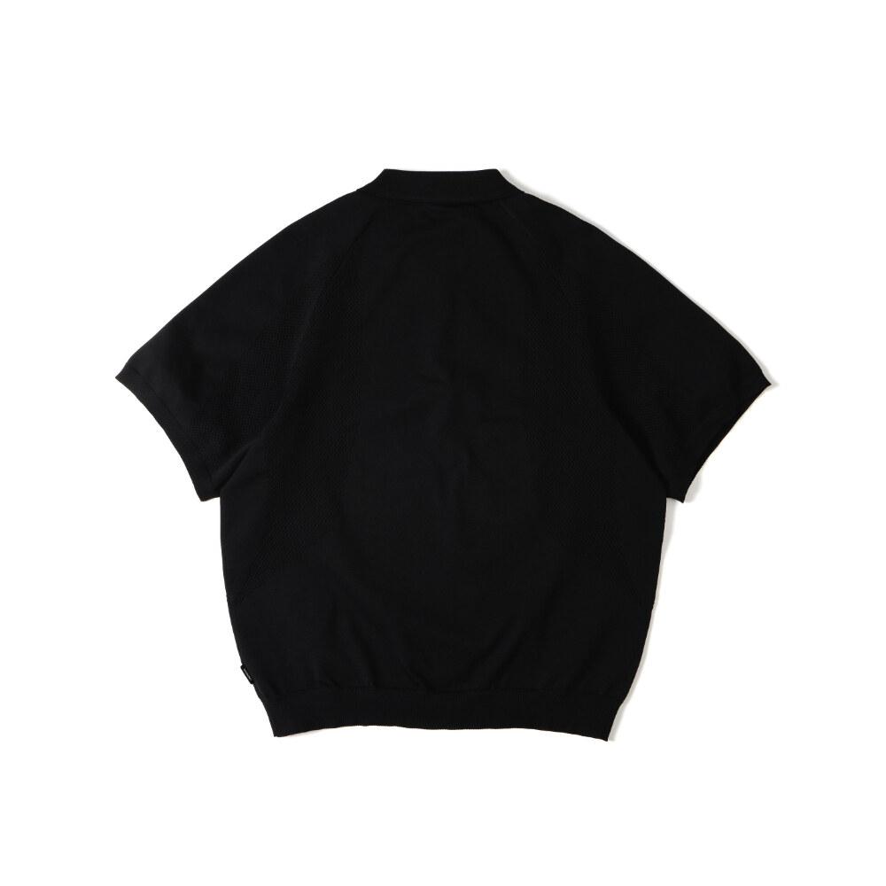 針織半開襟上衣 WISDOM HALF ZIP KNIT POLO SHIRT