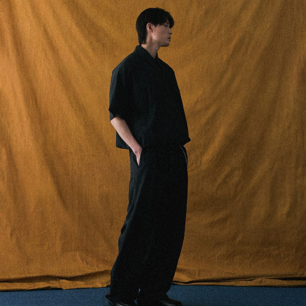 針織半開襟上衣 WISDOM HALF ZIP KNIT POLO SHIRT