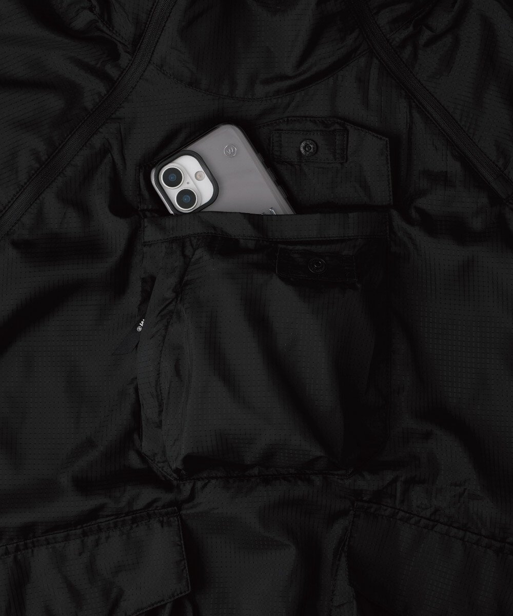 雙面穿連帽上衣 REVERSIBLE ANORAK