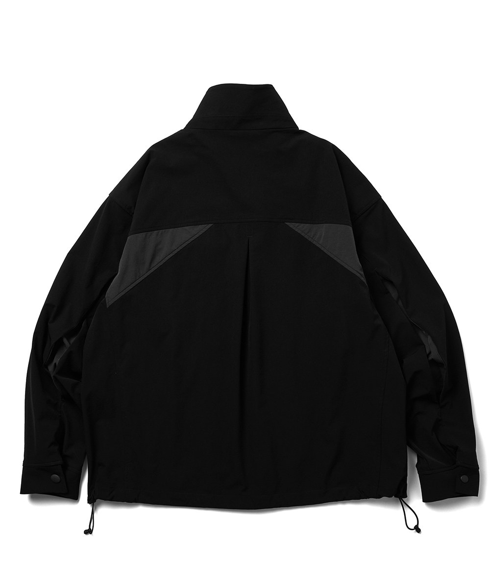 類襯衫式風衣夾克 BLOCKING RIDER JACKET