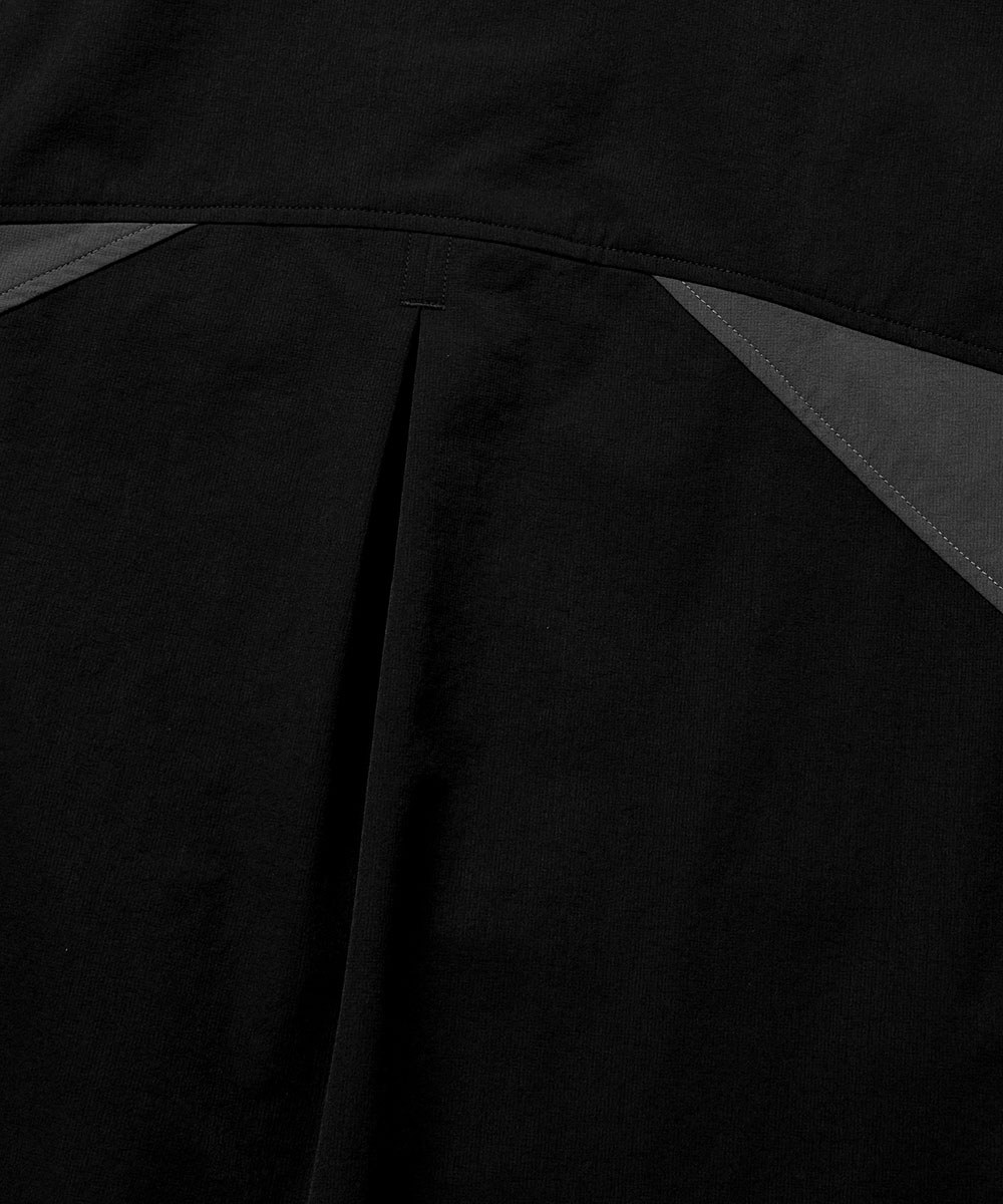 類襯衫式風衣夾克 BLOCKING RIDER JACKET