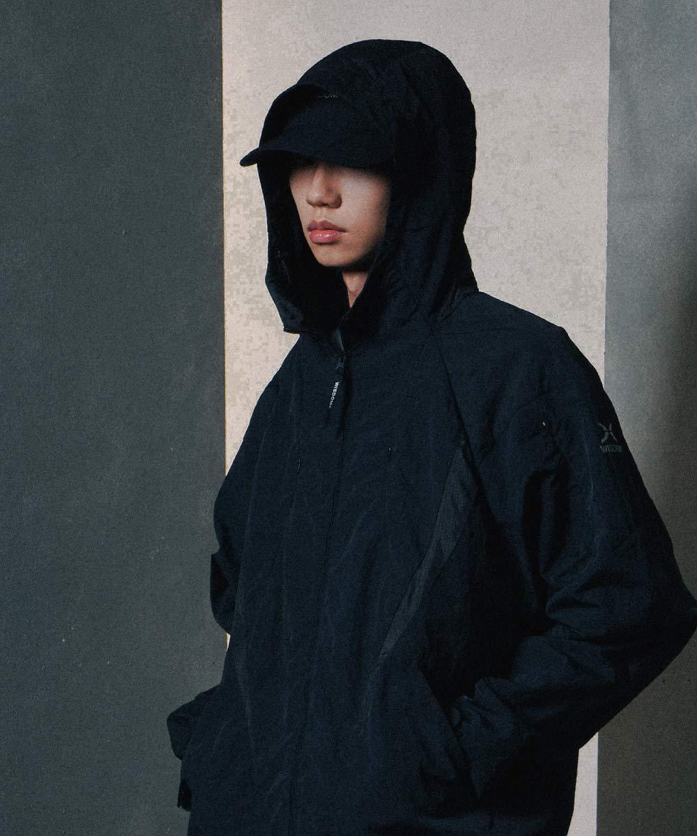 WISDOM x ALLENKO3 聯名拼接連帽外套 SPLICED JACKET