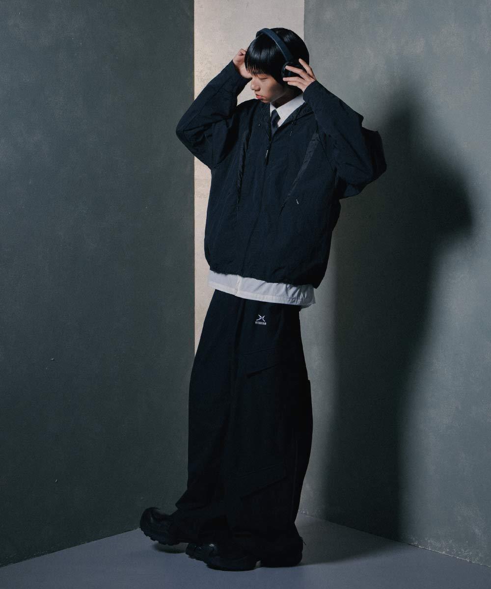WISDOM x ALLENKO3 聯名拼接連帽外套 SPLICED JACKET