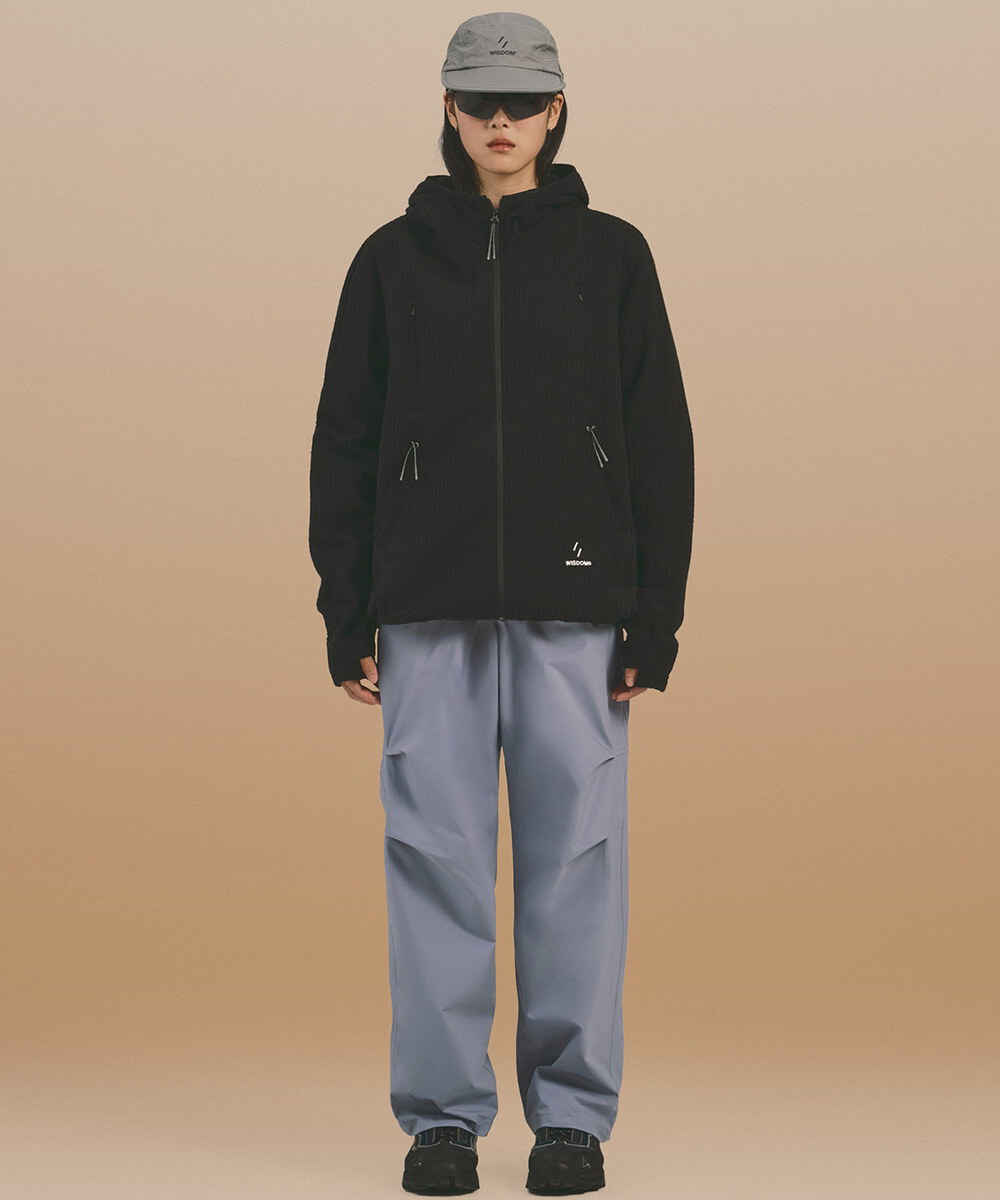 WISDOM X WELTER EXPERIMENT 聯名刷毛連帽外套 Fleece Hoodie Zip-up