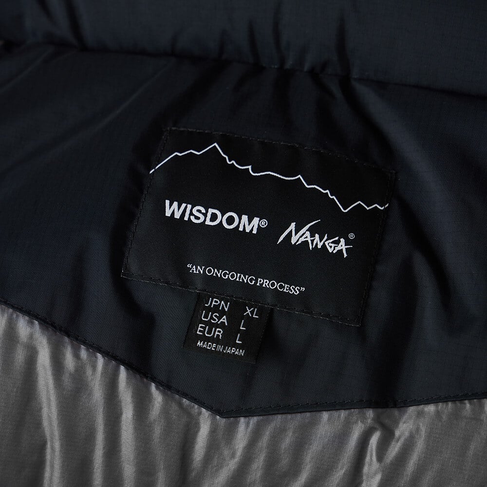 WISDOM X NANGA 聯名外套 AURORA TEX DOWN JACKET