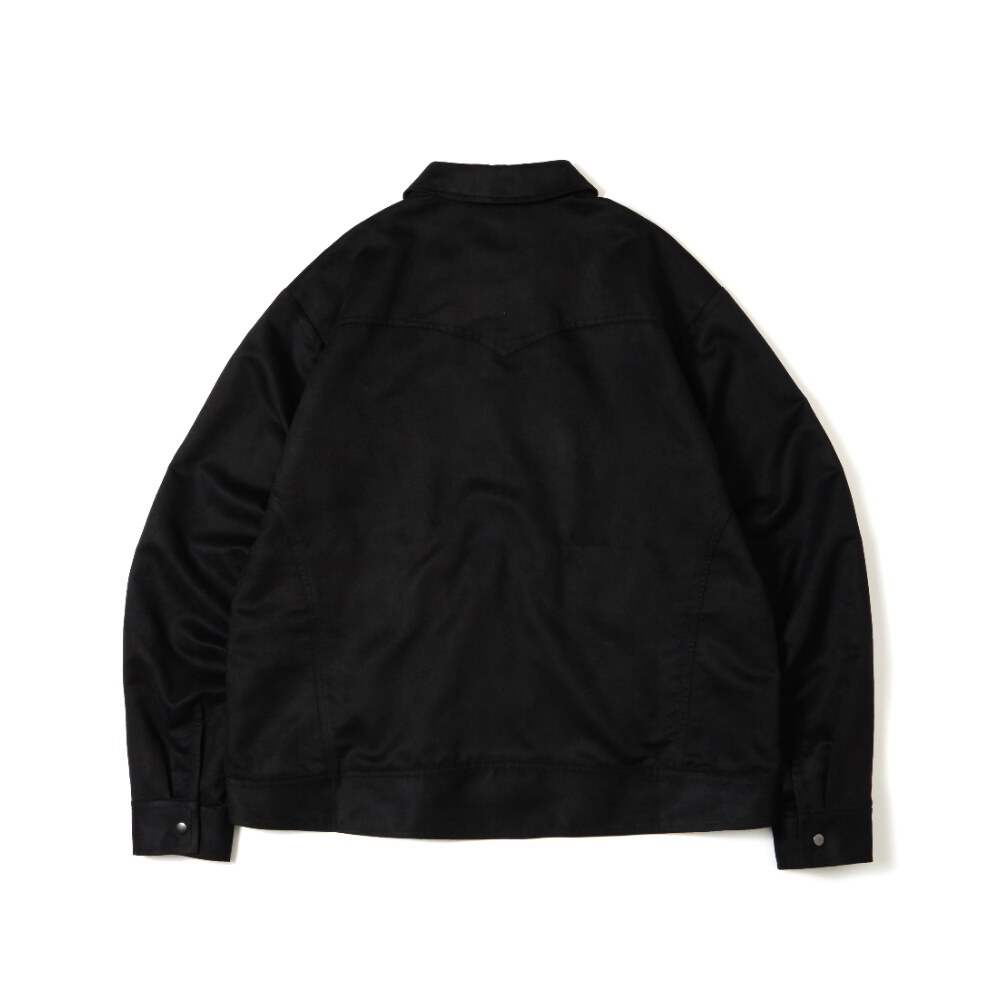 仿麂皮外套 FAUX SUEDE JACKET