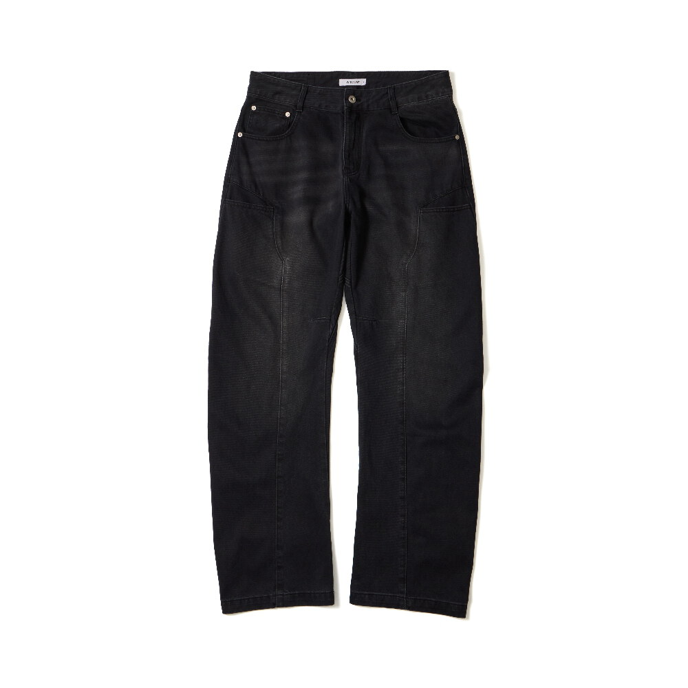 水洗丹寧長褲 VINTAGE LOOSE STRAIGHT JEANS