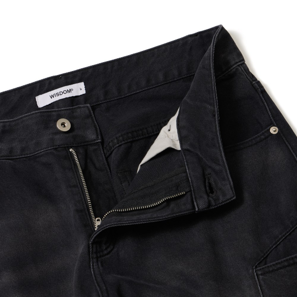 水洗丹寧長褲 VINTAGE LOOSE STRAIGHT JEANS