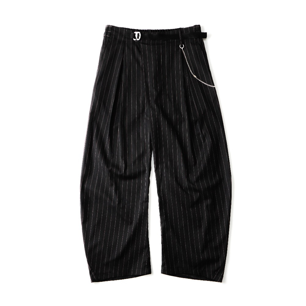 打褶長褲 PLEATED SCIMITAR PANTS