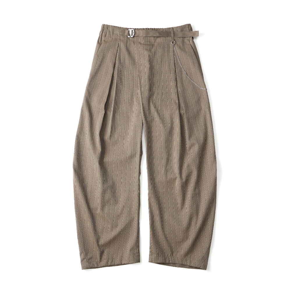 打褶長褲 PLEATED SCIMITAR PANTS