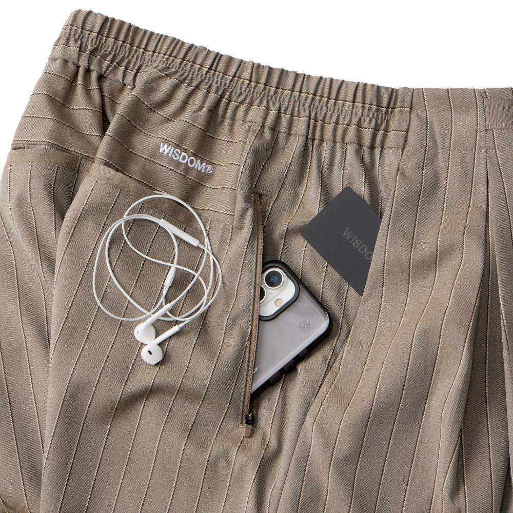 打褶長褲 PLEATED SCIMITAR PANTS