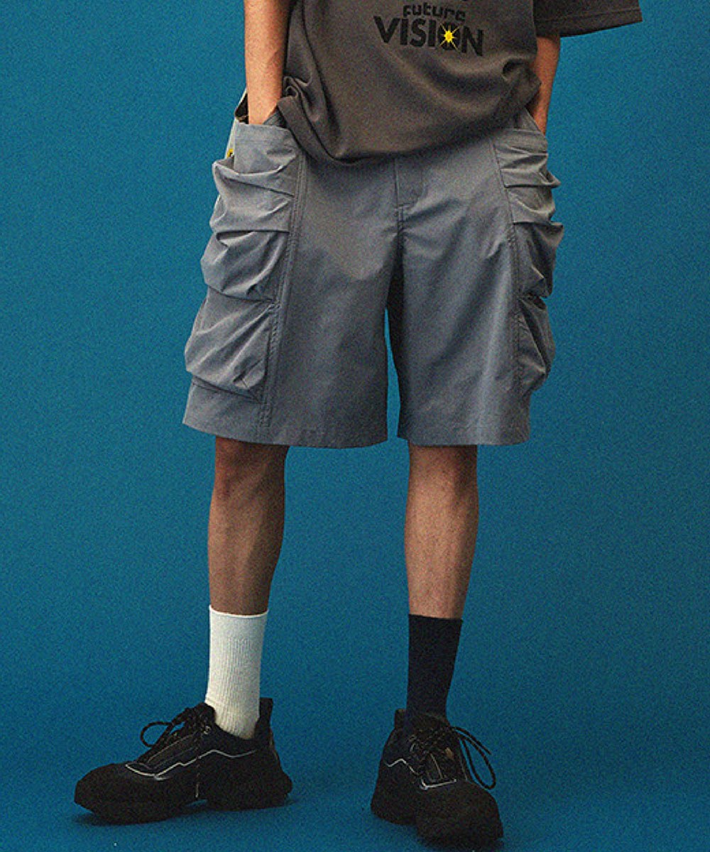 多口袋寬褲 WSDM Multi-Pockets Wide Shorts