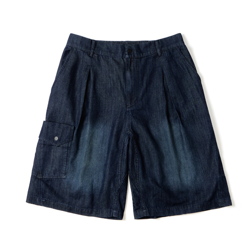 水洗丹寧短褲 WISDOM WASHED DENIM SHORTS