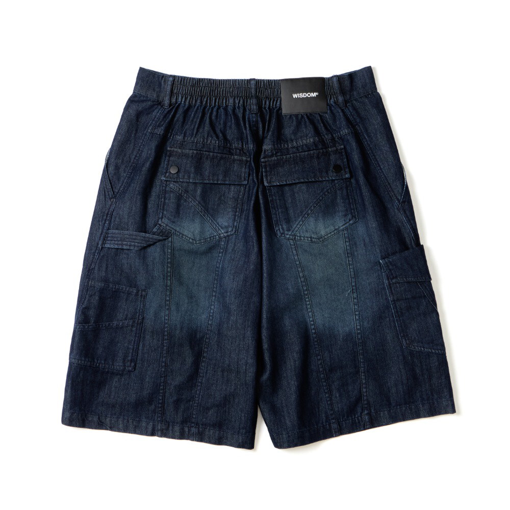水洗丹寧短褲 WISDOM WASHED DENIM SHORTS