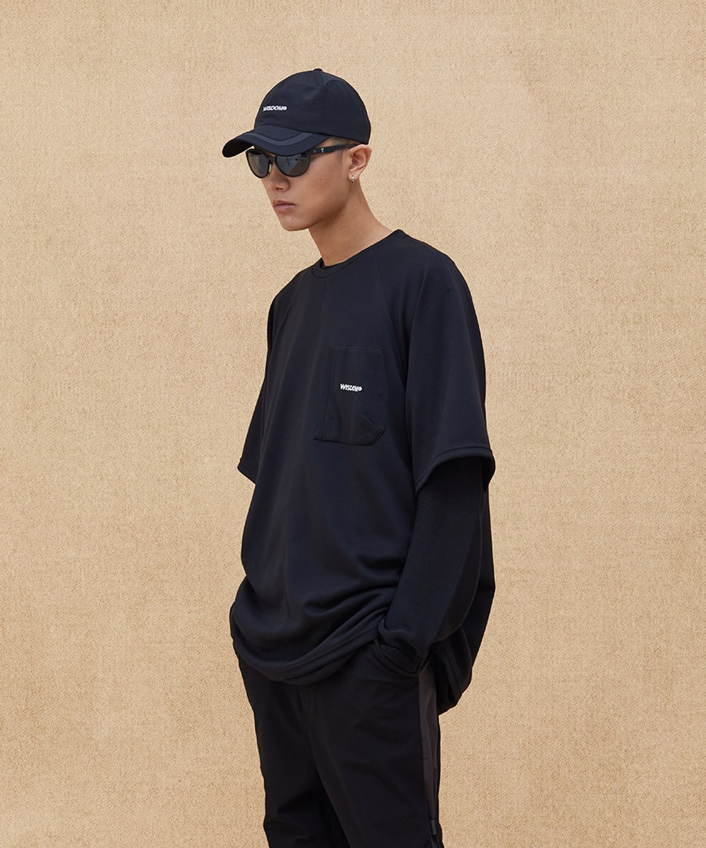 棒球帽 Embroidered Curve Splice Cap