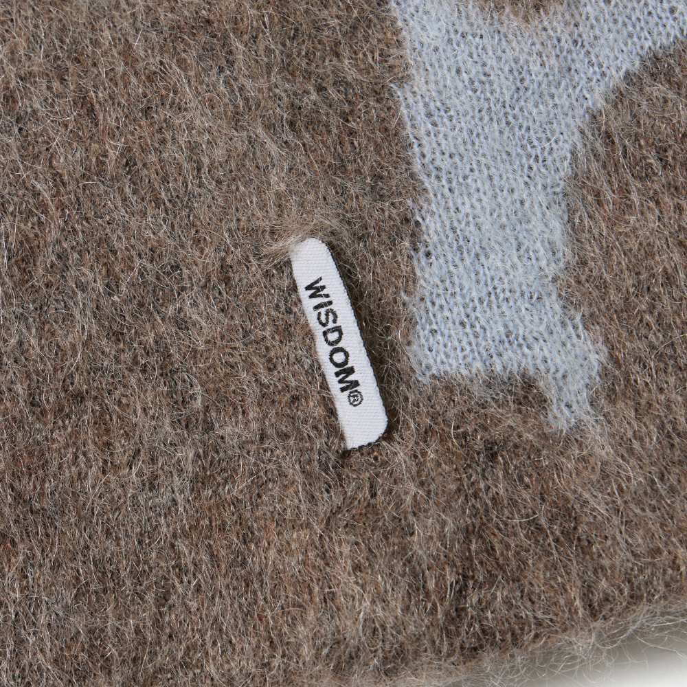 圖樣毛帽 MOHAIR GRAPHIC BEANIE
