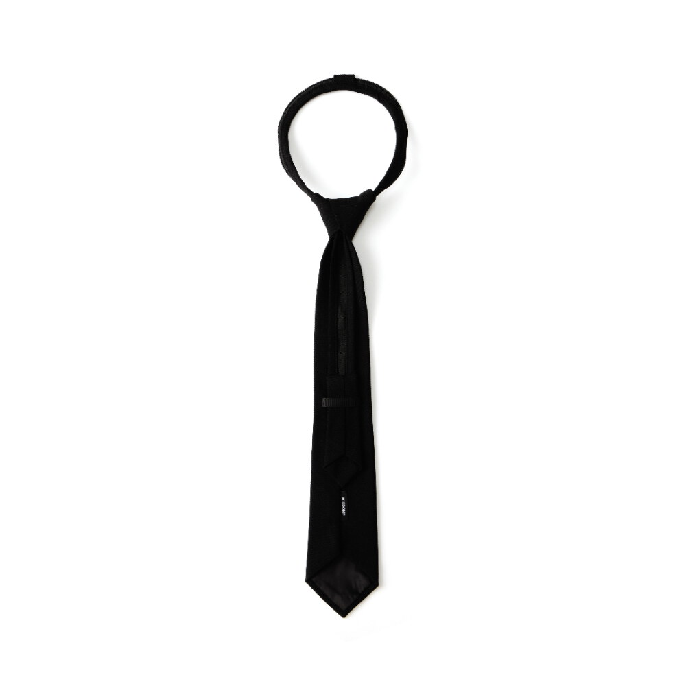 領帶 LOGO EMBROIDERY ZIPPER TIE