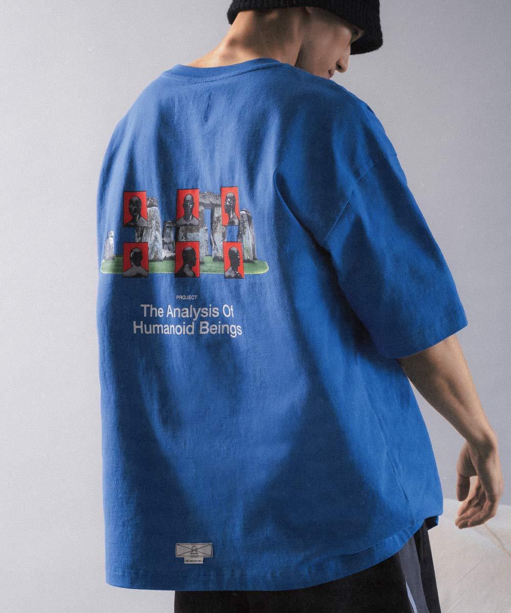 人像拼圖印花TEE 4:44