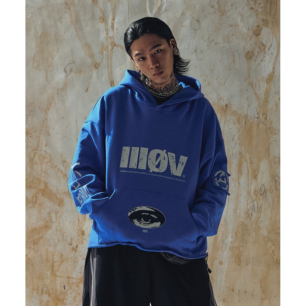 短版連帽上衣 4:02 HOOKS  5-3X CROPPED HOODIE