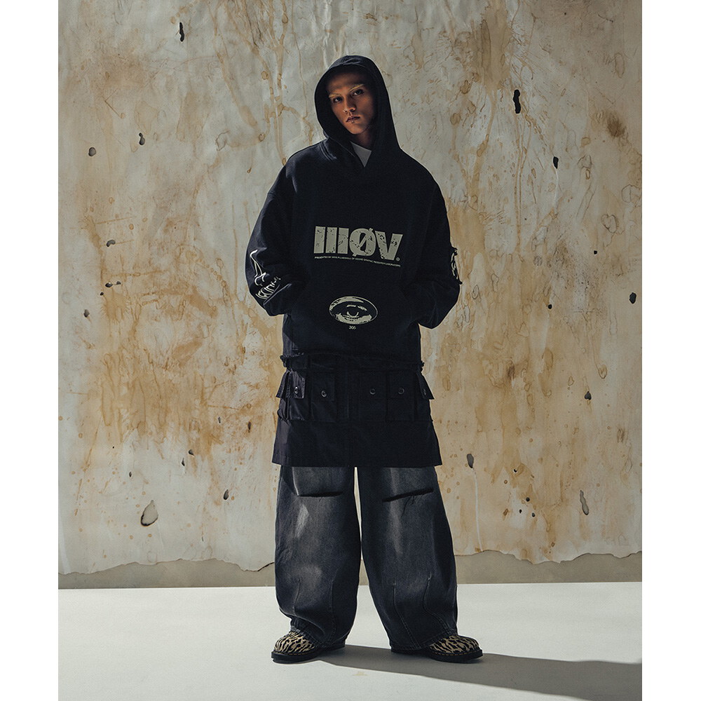 短版連帽上衣 4:02 HOOKS  5-3X CROPPED HOODIE