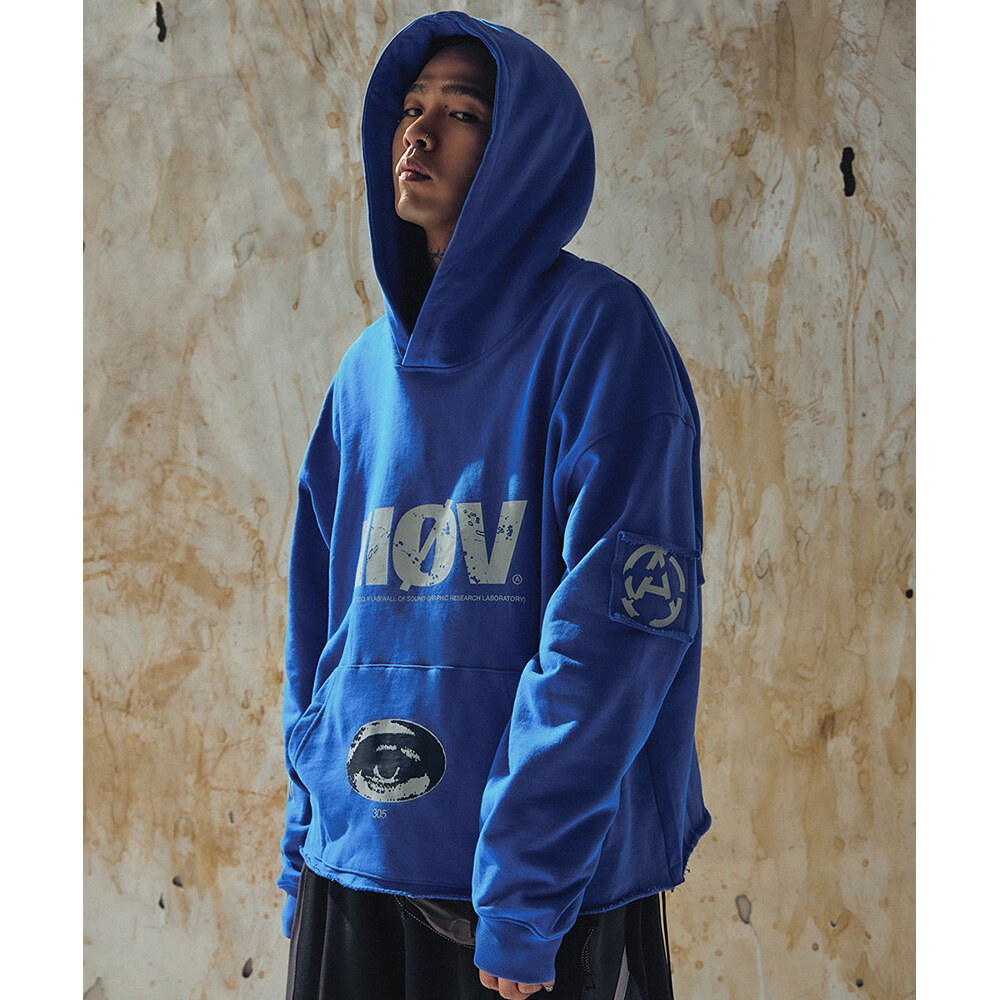 短版連帽上衣 4:02 HOOKS  5-3X CROPPED HOODIE