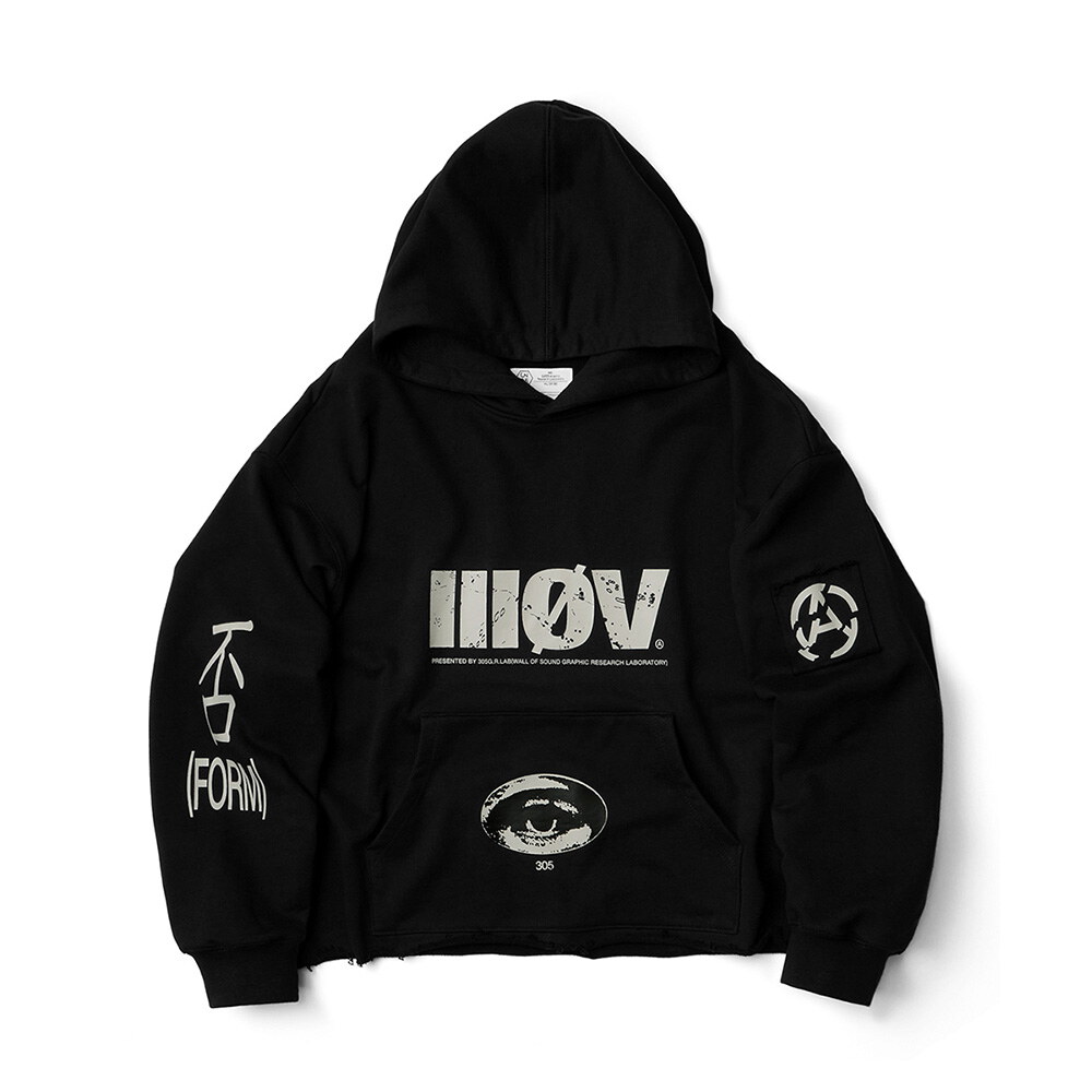 短版連帽上衣 4:02 HOOKS  5-3X CROPPED HOODIE