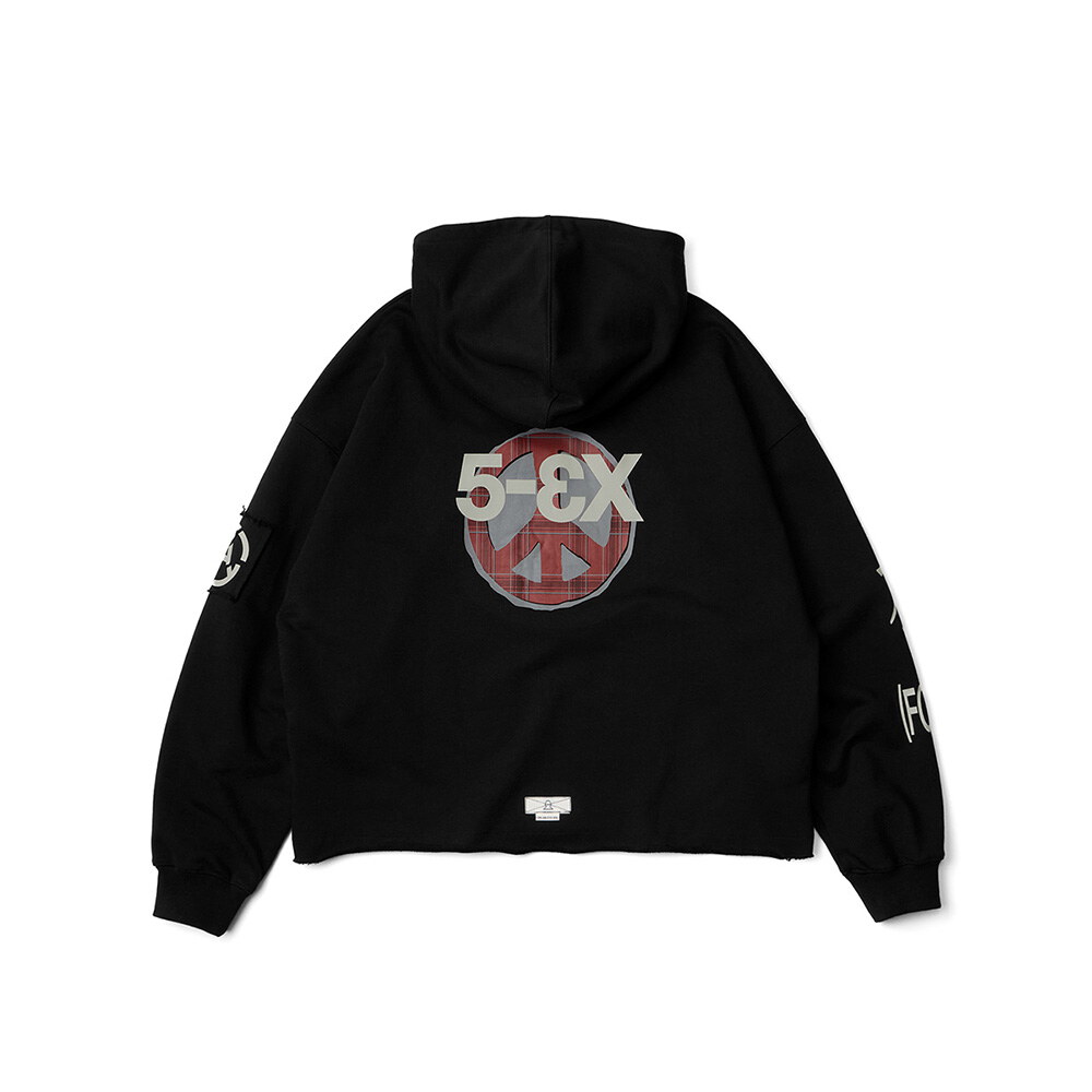 短版連帽上衣 4:02 HOOKS  5-3X CROPPED HOODIE