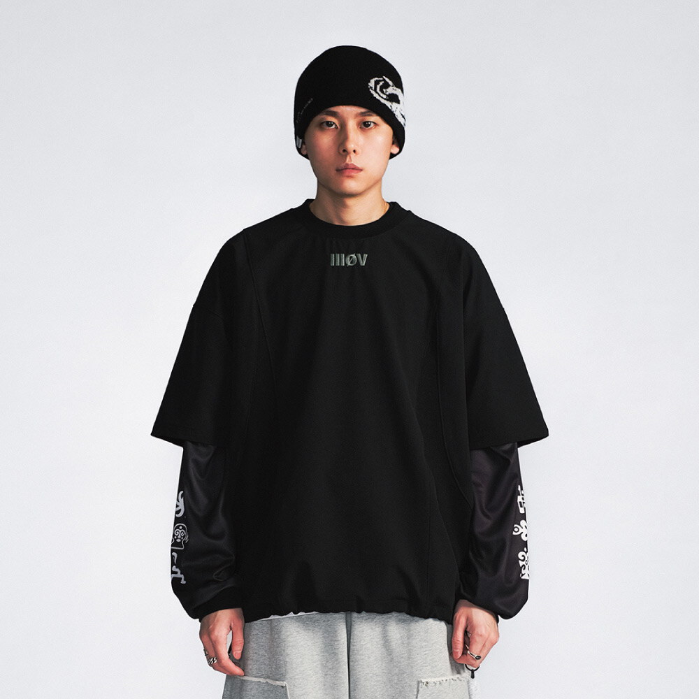 機能套頭上衣 2 06 LOST ZIP LABORATORY PULLOVER TEE