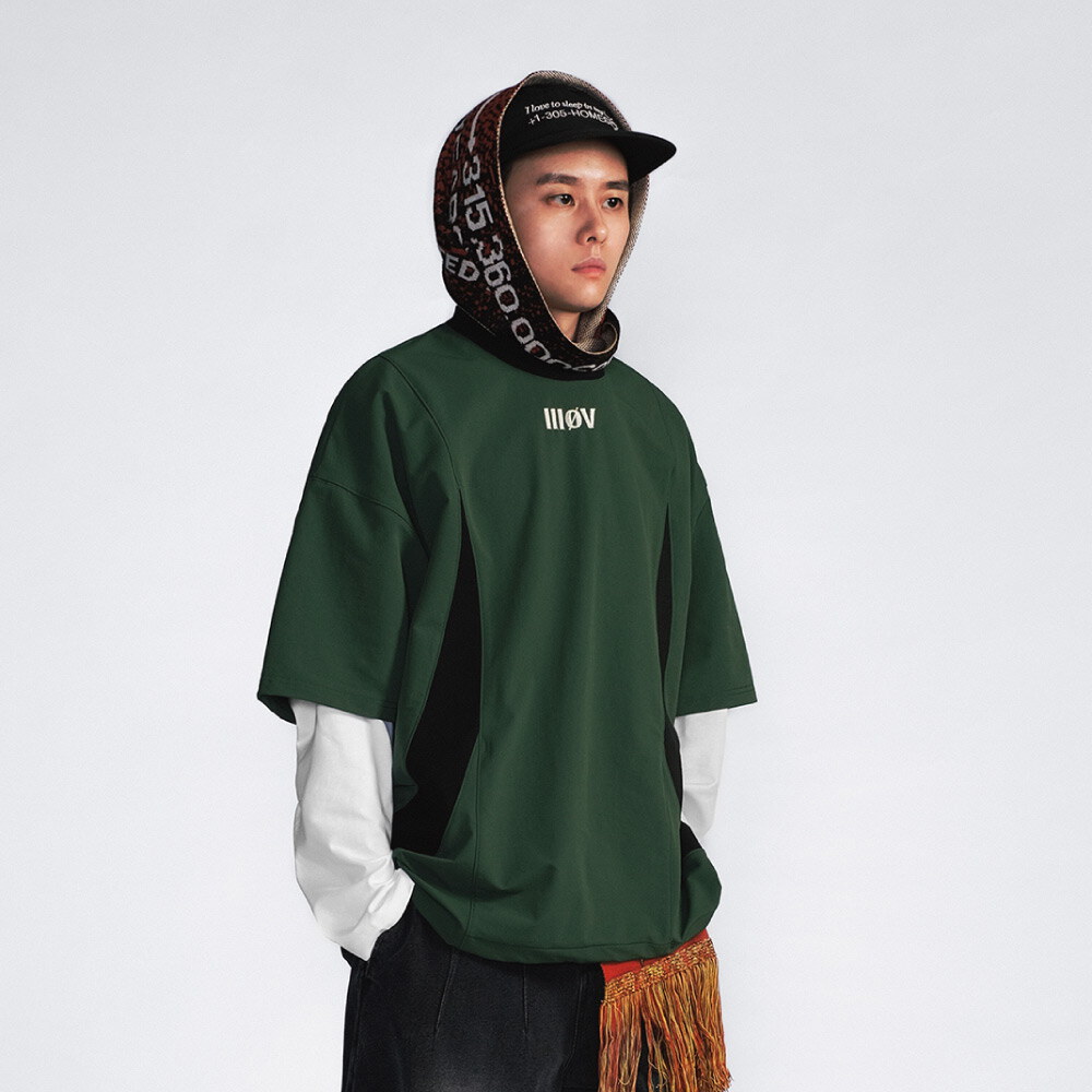 機能套頭上衣 2 06 LOST ZIP LABORATORY PULLOVER TEE