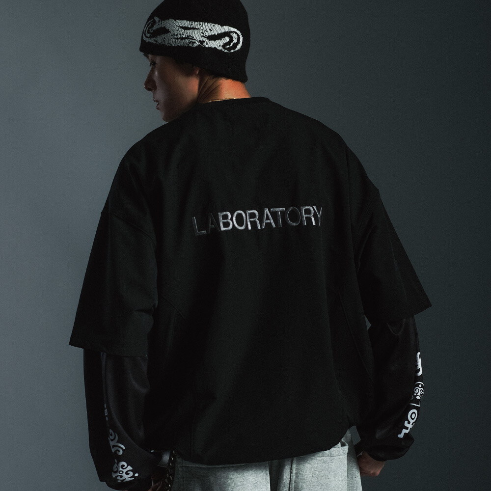 機能套頭上衣 2 06 LOST ZIP LABORATORY PULLOVER TEE