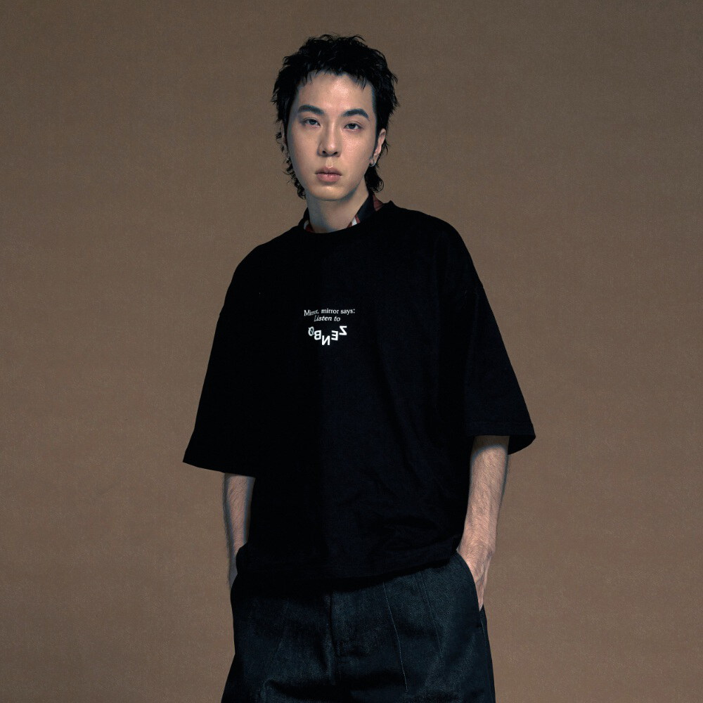WALL OF SOUND X ZENBO 聯名圖像短TEE