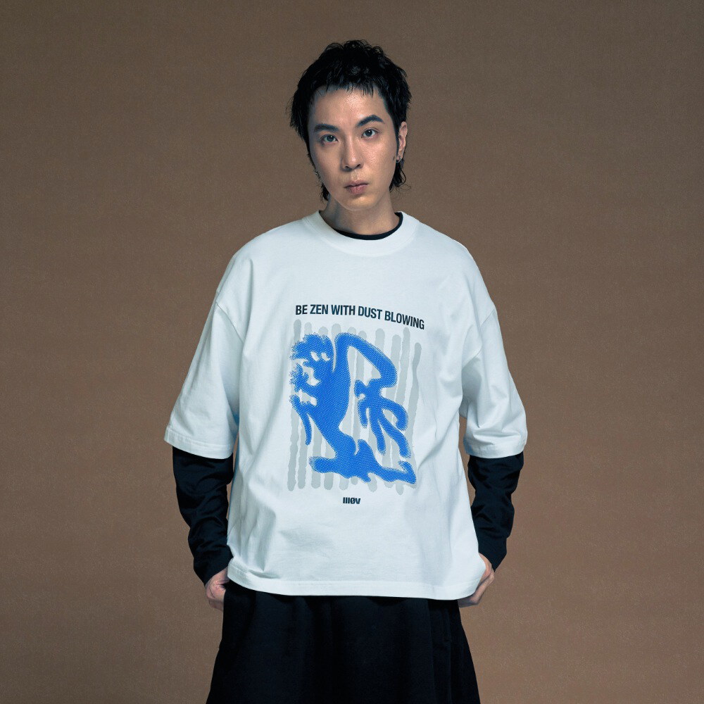 WALL OF SOUND X ZENBO 聯名圖像短TEE