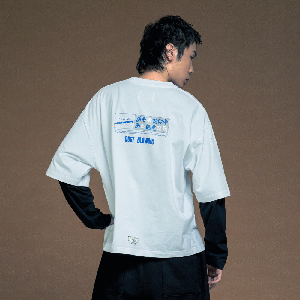 WALL OF SOUND X ZENBO 聯名圖像短TEE