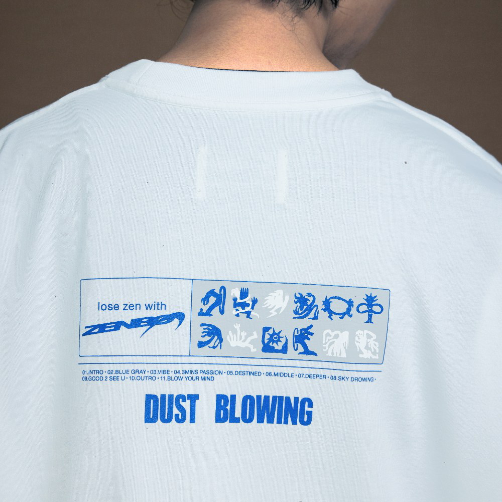 WALL OF SOUND X ZENBO 聯名圖像短TEE