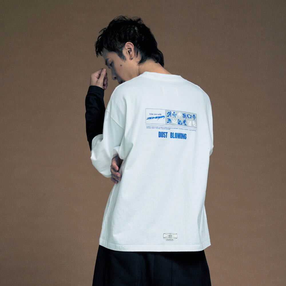 WALL OF SOUND X ZENBO 聯名圖像短TEE