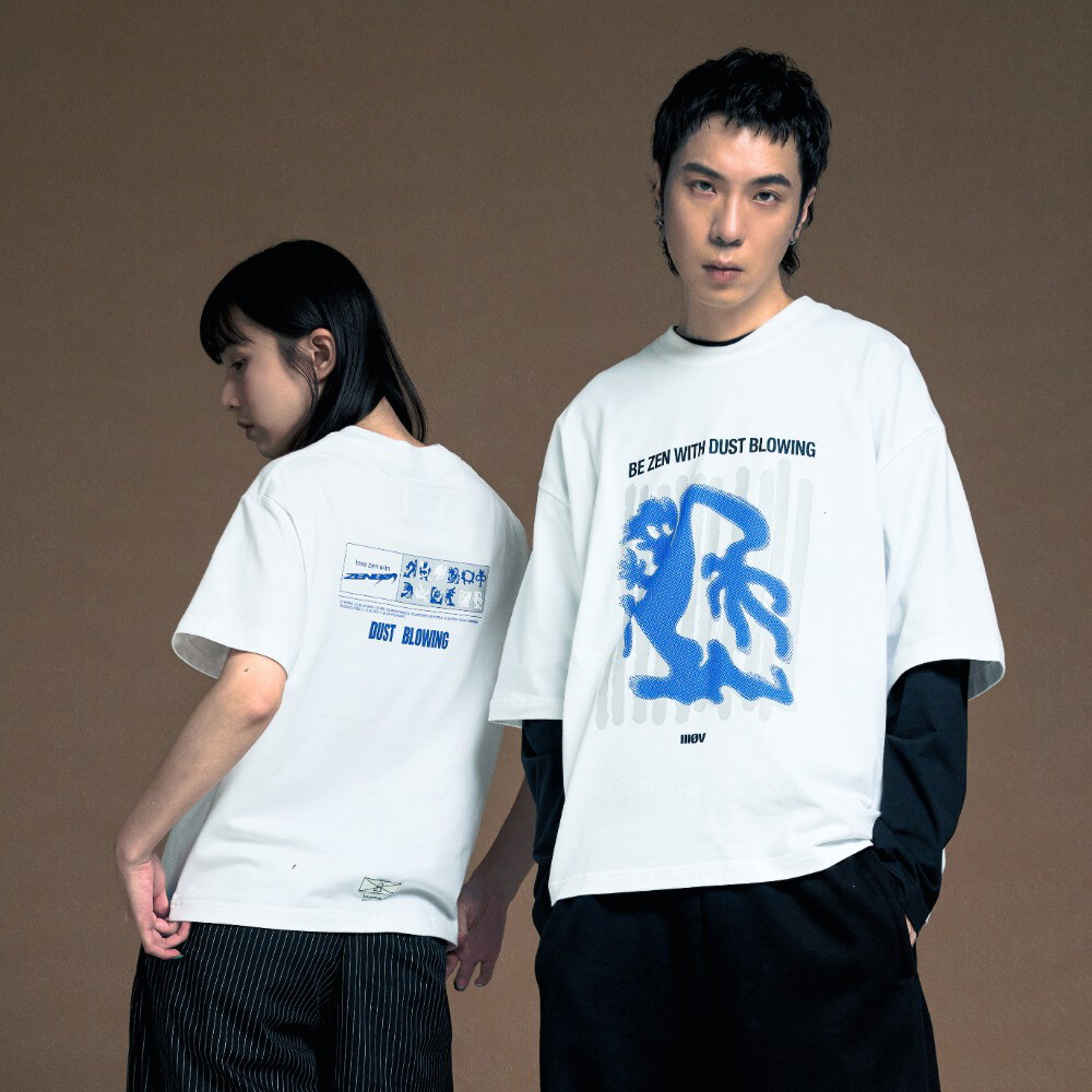 WALL OF SOUND X ZENBO 聯名圖像短TEE