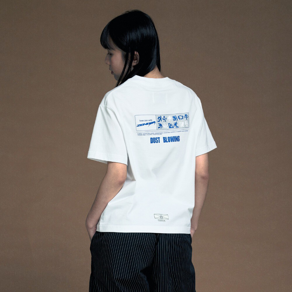 WALL OF SOUND X ZENBO 聯名圖像短TEE