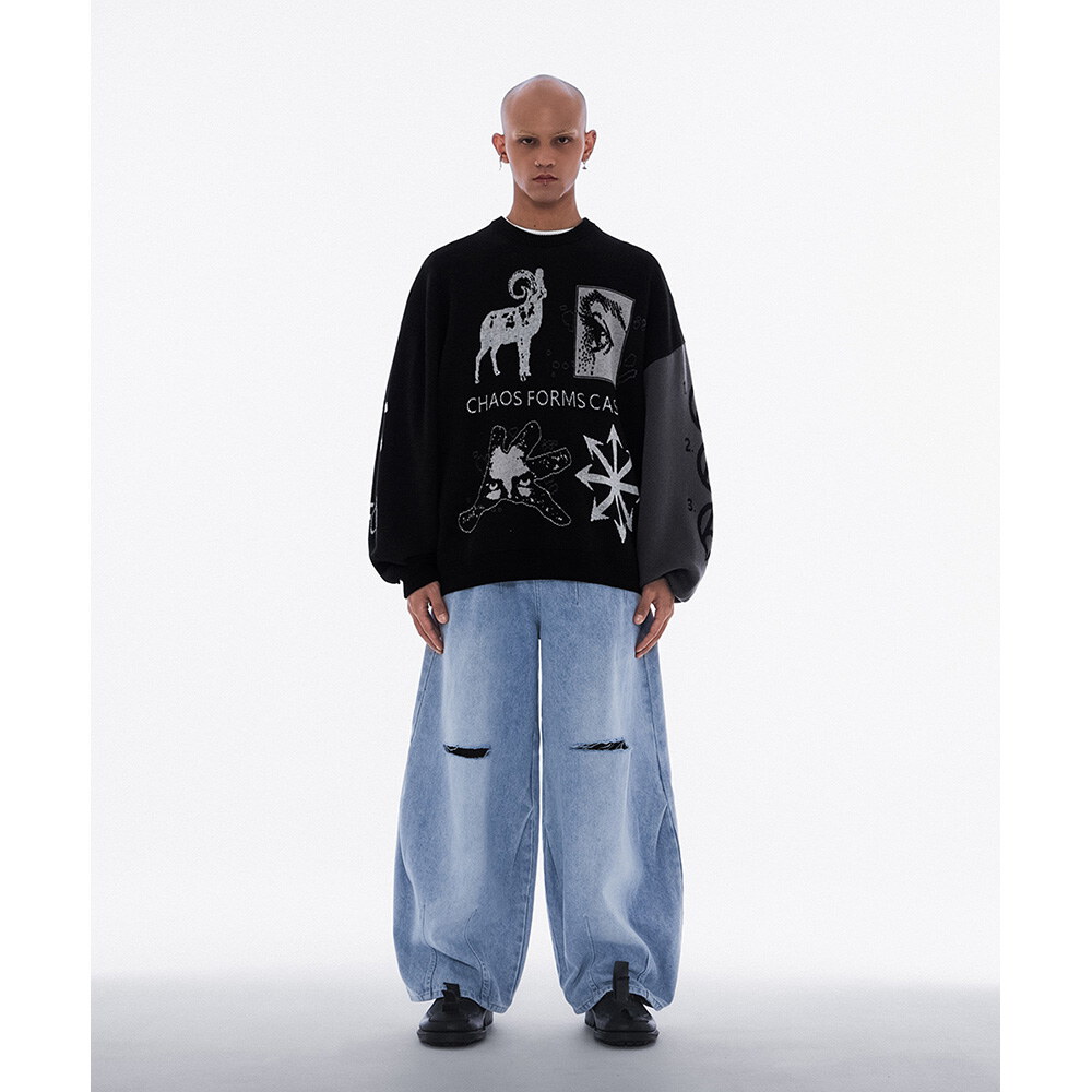 針織毛衣 2:50 MIRAGE 5-3X JACQUARD SWEATER