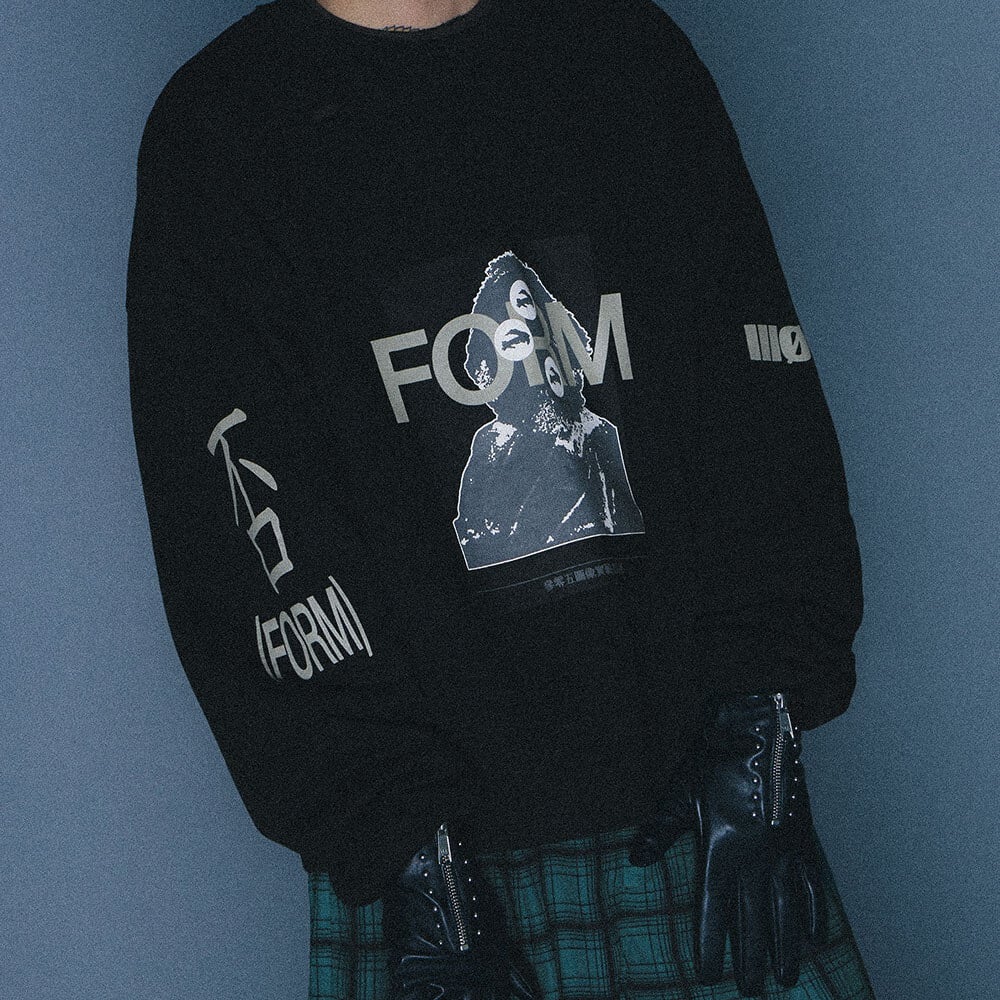 圖像上衣 2 46 MACHINES DMG CREWNECK SWEATER