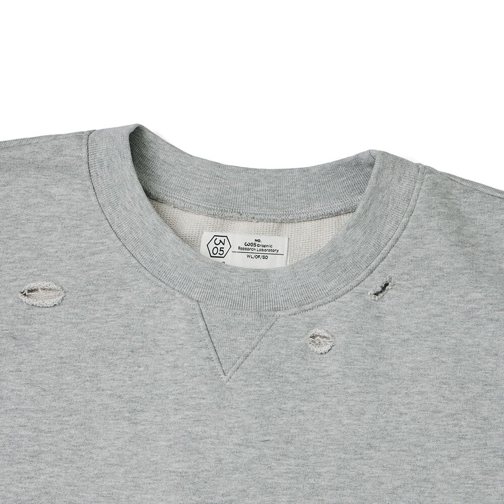 圖像上衣 2 46 MACHINES DMG CREWNECK SWEATER