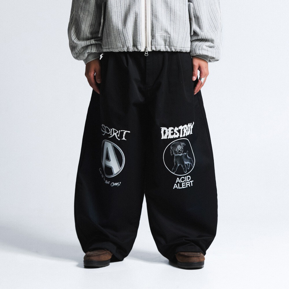 寬鬆長褲 3 58 SHEKU HAKAI BAGGY PANTS