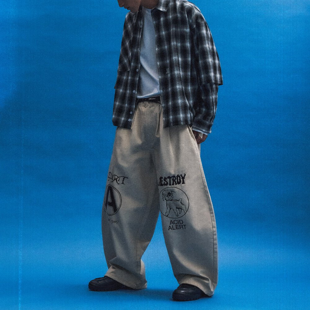 寬鬆長褲 3 58 SHEKU HAKAI BAGGY PANTS