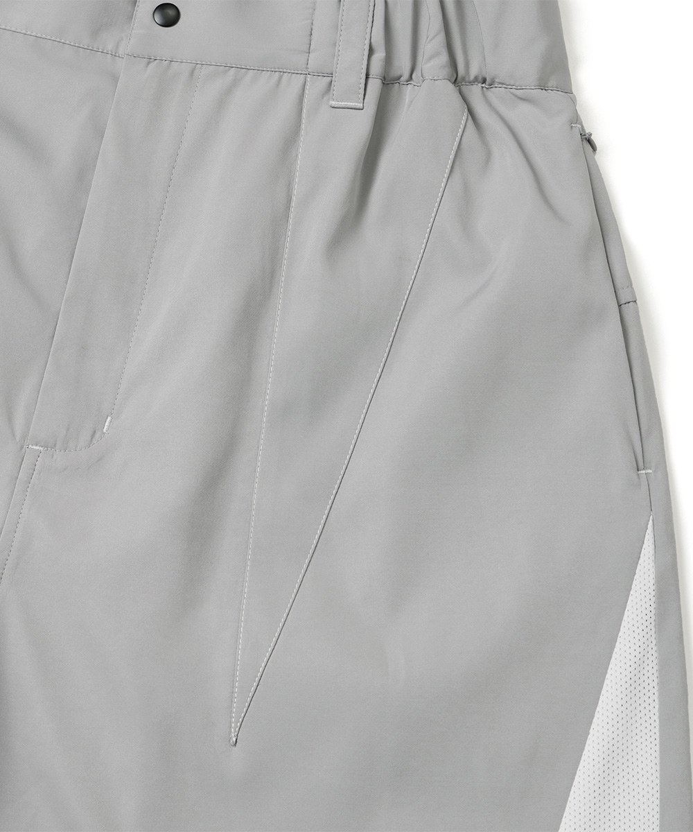 拼接七分短褲 3:20 TEENAGER TOOTH-SPLICING BAGGY SHORTS
