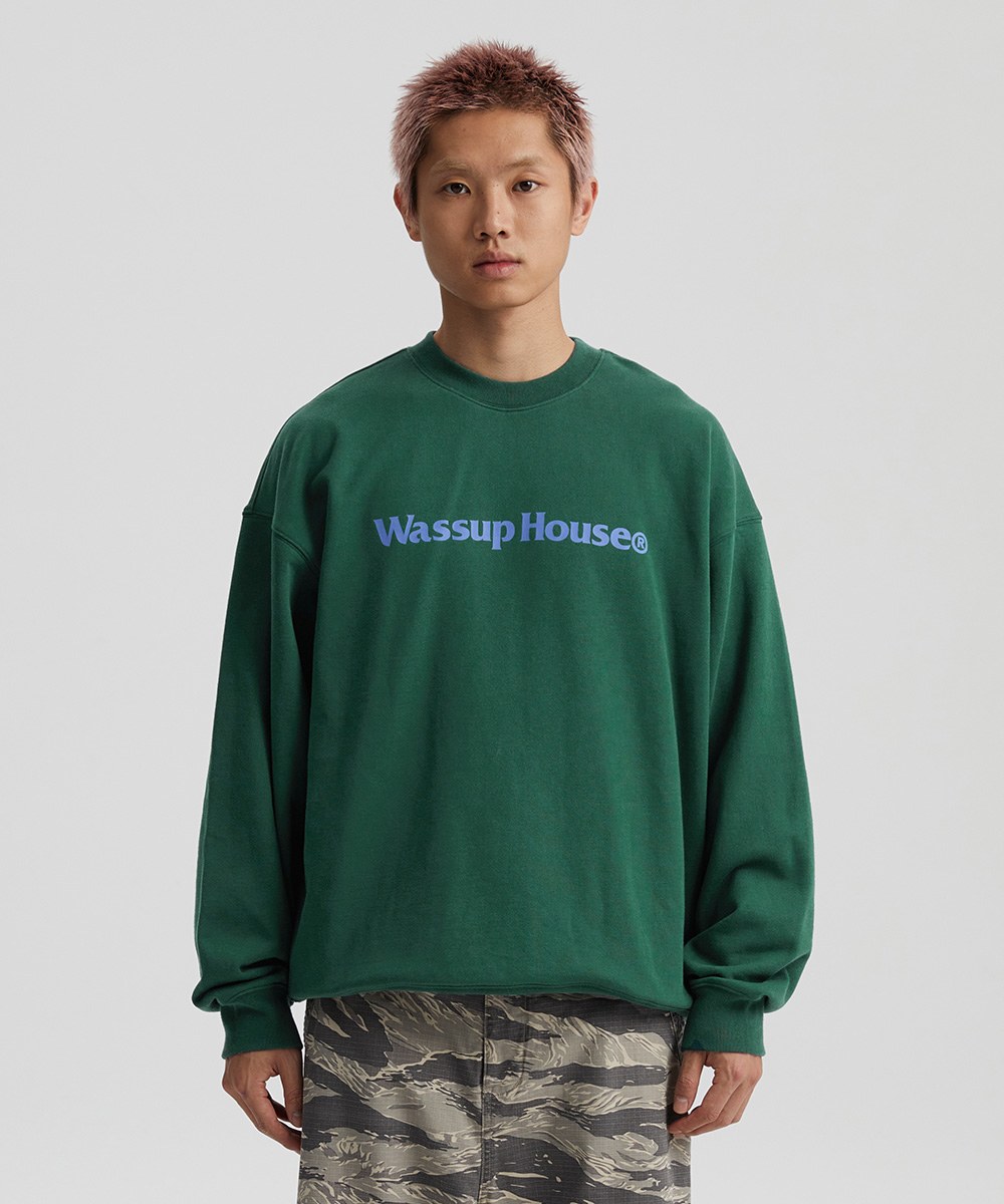 logo圓領大學Tee One Line Logo Sweatshirt