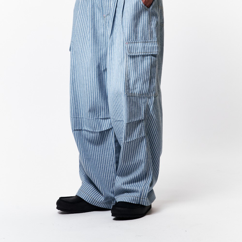 條紋工裝褲 STRIPED CARGO PANTS