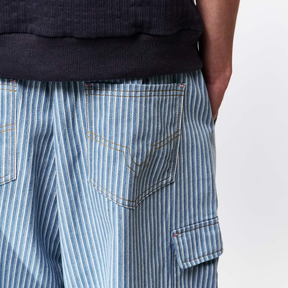 條紋工裝褲 STRIPED CARGO PANTS