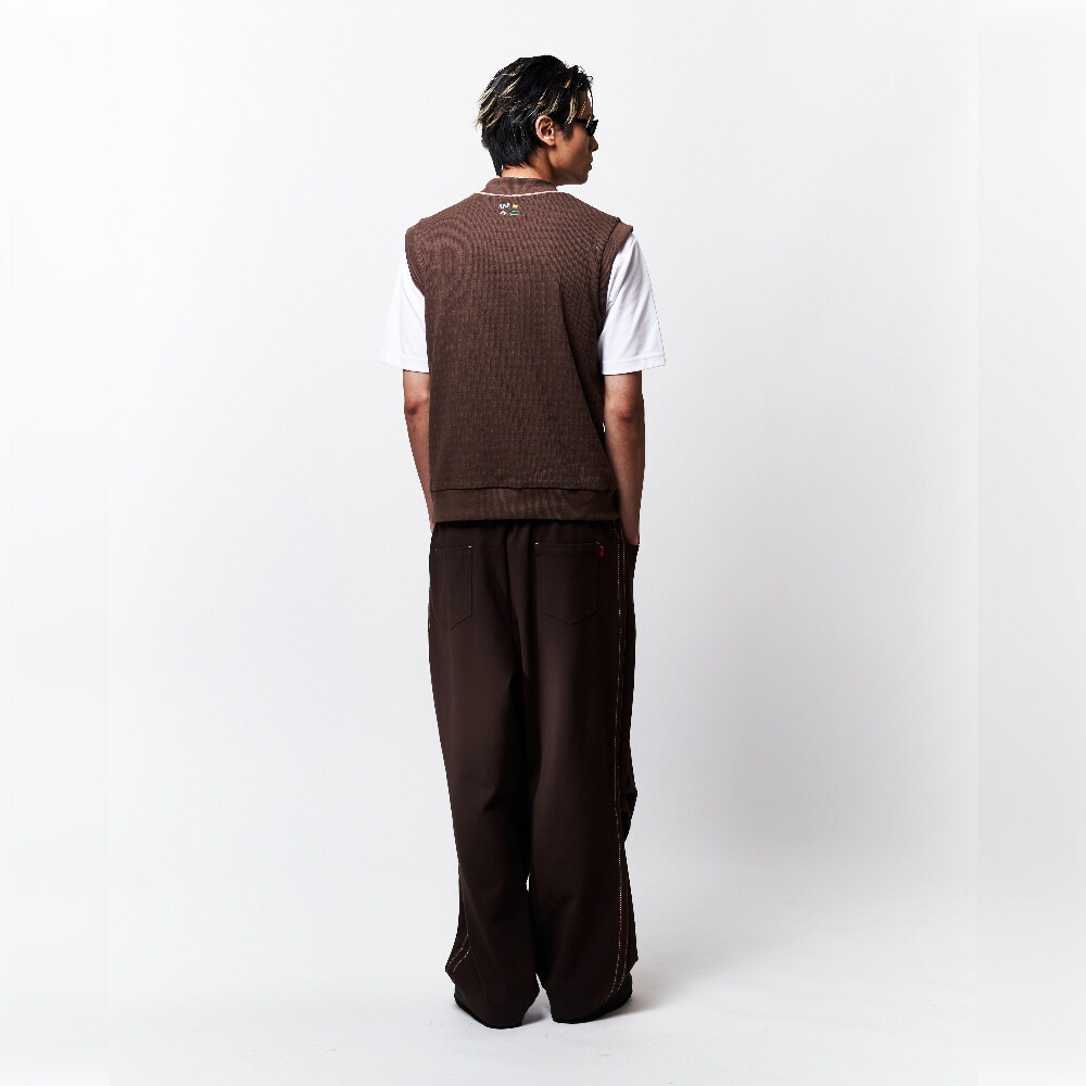 滾邊背心 V NECK VEST