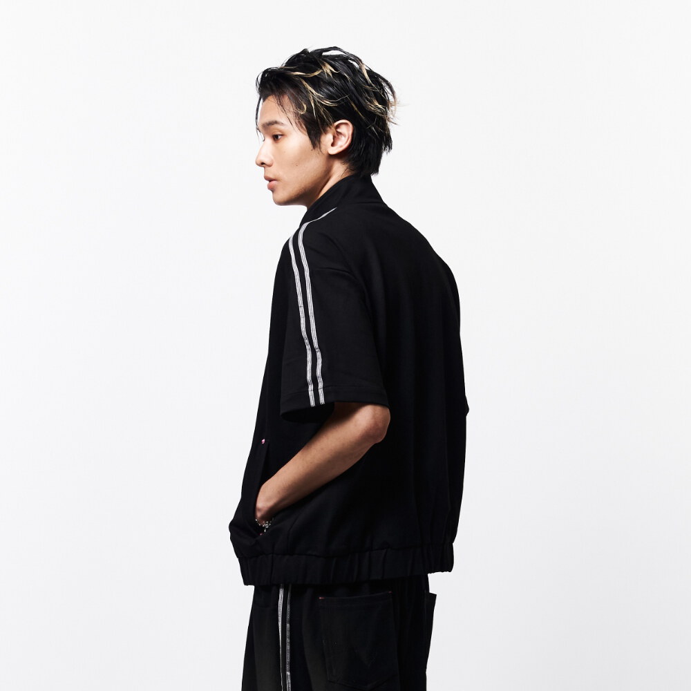 短袖拉鍊衫 ZIP TRACK SHIRT