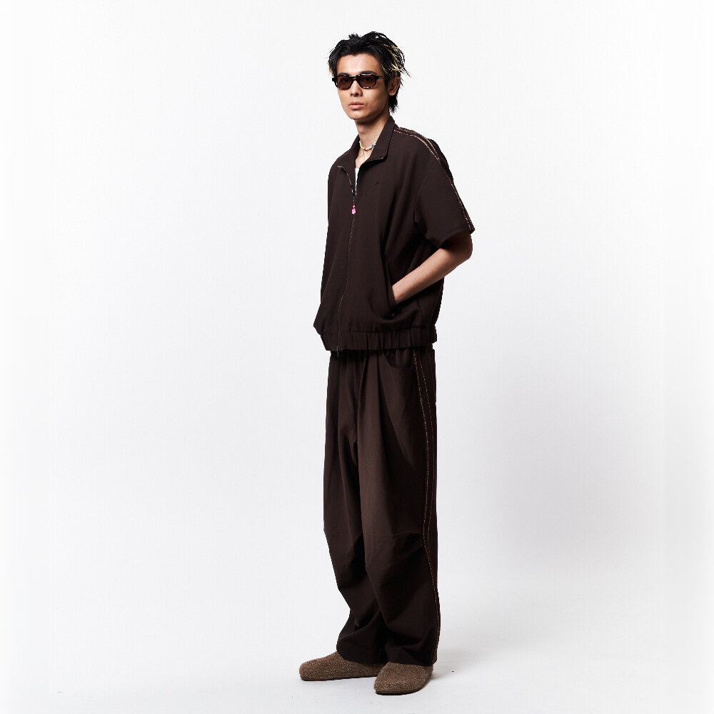 短袖拉鍊衫 ZIP TRACK SHIRT
